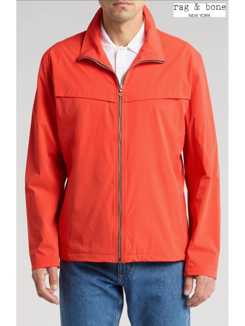 RAG & BONE NWT PURSUIT GRANT BLOOD ORANGE JACKET. SIZE L